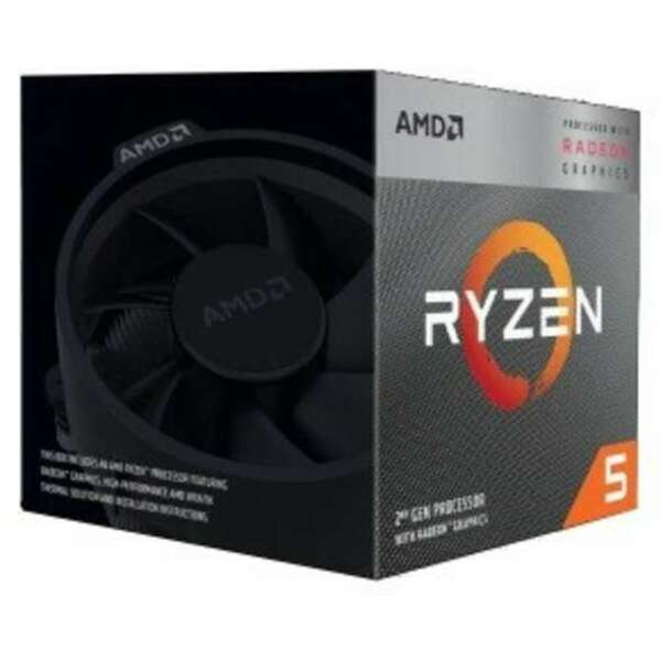 AMD Ryzen 5 3400G 4 cores 3.7GHz (4.2GHz) Box