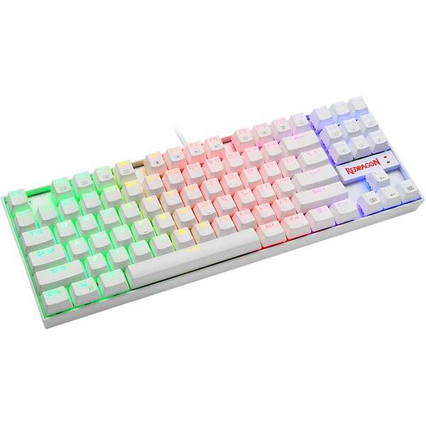 REDRAGON Kumara K552-RGB Mechanical White- Red Switch