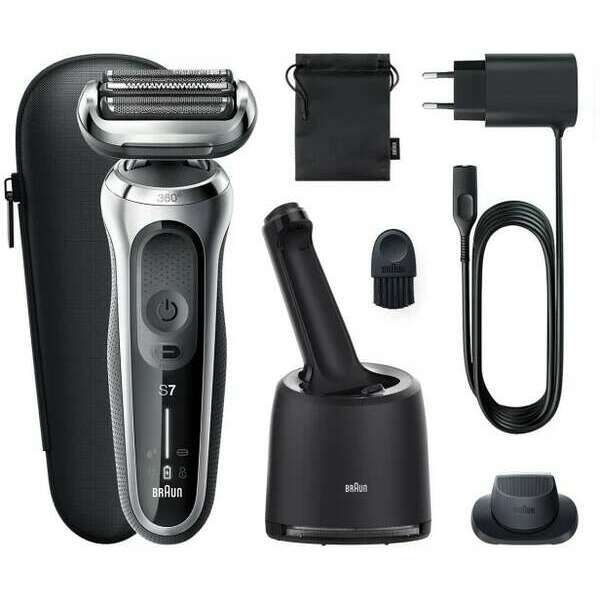 BRAUN S7 SHAVERS 71-S7200CC SILVER 1CT