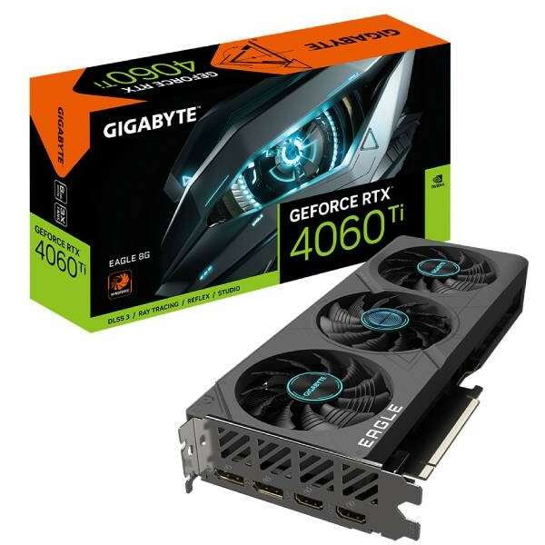 GIGABYTE nVidia GeForce RTX 4060 Ti 16GB GV-N406TEAGLE-8GD