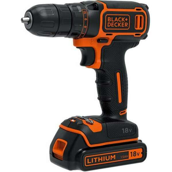 BLACK & DECKER BDCDC18K-QW AKU BUŠILICA + 1 BAT