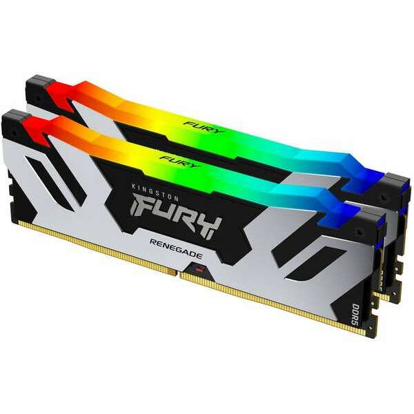 KINGSTON DIMM DDR5 32GB (2x16GB kit) 7200MT/s KF572C38RSAK2-32 FURY Renegade RGB