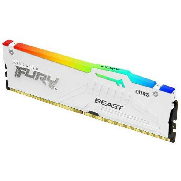 KINGSTON DIMM DDR5 32GB 6000MT/s KF560C36BWEA-32 FURY Beast RGB White EXPO