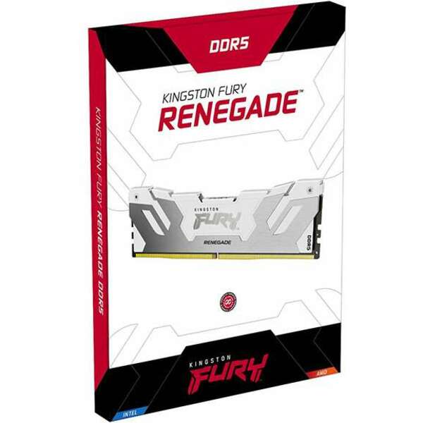 KINGSTON DIMM DDR5 32GB 6000MT/s KF560C32RW-32 FURY Renegade White