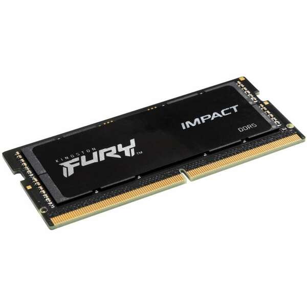 KINGSTON SODIMM DDR5 16GB 4800MT/s KF548S38IB-16 Fury Impact black