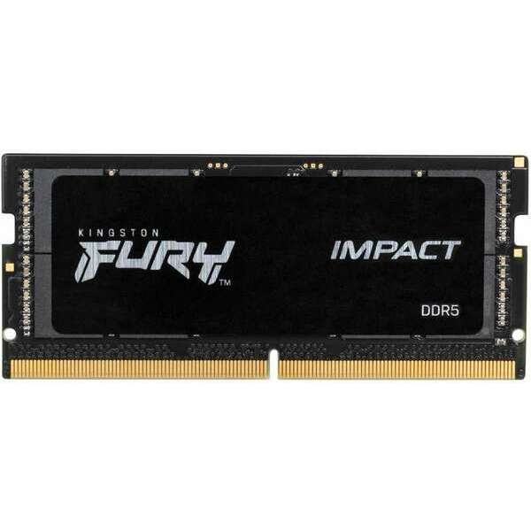 KINGSTON SODIMM DDR5 16GB 4800MT/s KF548S38IB-16 Fury Impact black