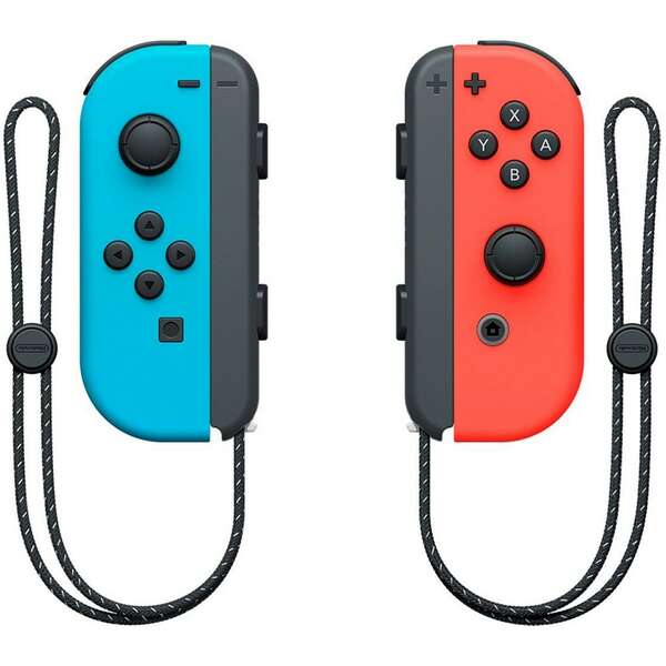 NINTENDO Switch Console (OLED Model) Neon Red and Blue