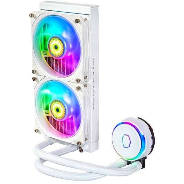 COOLER MASTER MasterLiquid PL240 FLUX White Edition (MLY-D24M-A23PZ-RW)