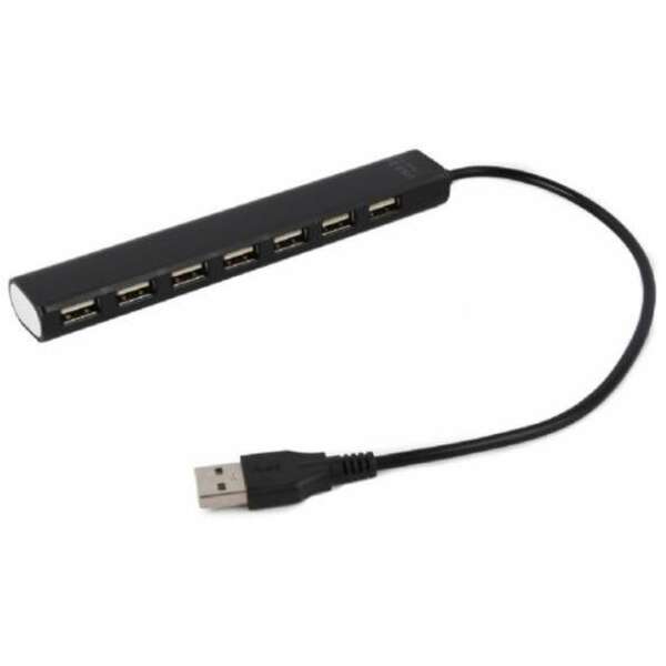 GEMBIRD UHB-U2P7-04 USB 2.0 7-port hub black