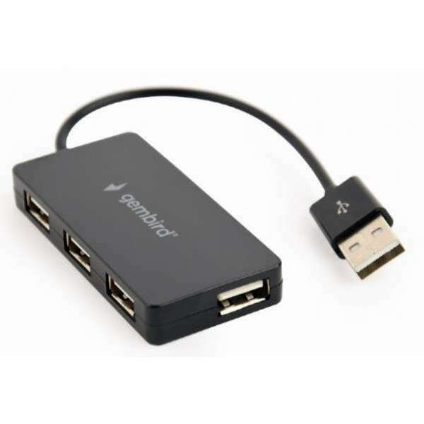 GEMBIRD UHB-U2P4-04 USB2.0 4-port HUB black