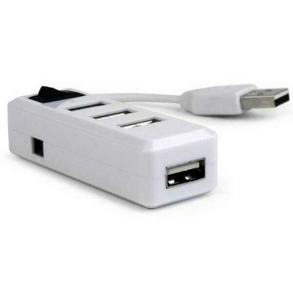 GEMBIRD UHB-U2P4-21 USB2.0 4-port HUB sa prekidacem white