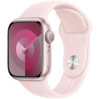 APPLE Watch S9 GPS 41mm Pink Alu Case with Light Pink Sport Band - S / M mr933se / a