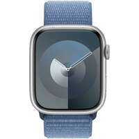 APPLE Watch S9 GPS 45mm Silver Alu Case with Winter Blue Sport Loop mr9f3se/a