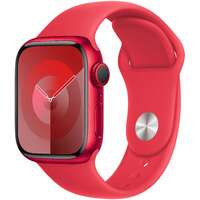 APPLE Watch S9 GPS 41mm RED Alu Case with RED Sport Band - M/L mrxh3se/a