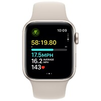 APPLE Watch SE2 v2 GPS 40mm Starlight Alu Case with Starlight Sport Band - S/M mr9u3se/a