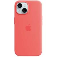 APPLE iPhone 15 Silicone Case with MagSafe - Guava mt0v3zm/a