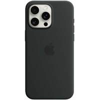 APPLE iPhone 15 Pro Max Silicone Case with MagSafe - Black mt1m3zm/a