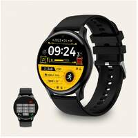 KSIX Smart Watch Core Amoled Black BXSW16N