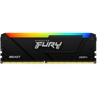 KINGSTON DIMM DDR4 32GB (2x16GB kit) 3200MT / s KF432C16BB12AK2 / 32 FURY Beast RGB Black XMP