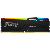 KINGSTON DIMM DDR5 32GB 5600MT/s KF556C40BWA-32 FURY Beast RGB Black