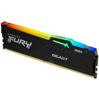 KINGSTON DIMM DDR5 32GB 5600MT/s KF556C40BWA-32 FURY Beast RGB Black