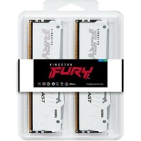 KINGSTON DIMM DDR5 64GB (2x32GB kit) 5200MT/s KF552C40BWAK2-64 Fury Beast RGB White XMP