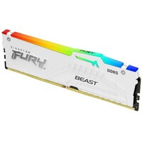 KINGSTON DIMM DDR5 64GB (2x32GB kit) 6000MT/s KF560C36BWEAK2-64 FURY Beast RGB White EXPO