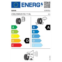 SAVA 235/35R19 91Y INTENSA UHP 2 let