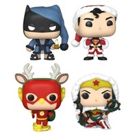 FUNKO Pocket POP: DC Holiday - Tree Holiday Box 4pcs.