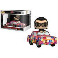 FUNKO POP Ride SUPDLX: U2-AB Car  / w Bono