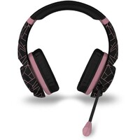 4GAMERS PS4 Rose Gold Edition Stereo Gaming Headset - Abstract Black