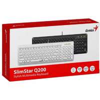 GENIUS SlimStar Q200,SER,White USB