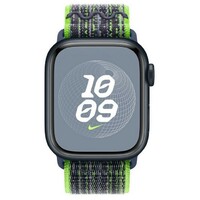 APPLE Watch 41mm Nike Band Bright Green/Blue Nike Sport Loop mtl03zm/a