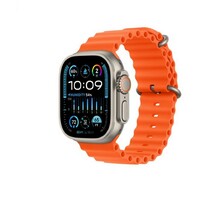 APPLE Watch 49mm Band Orange Ocean Band mt653zm/a