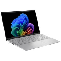 ASUS VIVOBOOK S5507QA-MA056W, 15.6-inch 3K, Snapdragon X Elite X1E 78 100 Processor 3.4GHz,32GB,1TB M.2 NVMe, Windows 11 Home