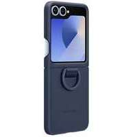 SAMSUNG Galaxy Z Flip6 Silicone Case with Ring Dark Blue EF-PF741-TNE