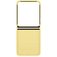 SAMSUNG Galaxy Z Flip6 Silicone Case with Ring Yellow EF-PF741-TYE