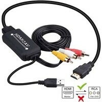 KETTZ HDMI na AV konvertor kabl KT-HAV1-1.8M