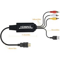 KETTZ HDMI na AV konvertor kabl KT-HAV1-1.8M