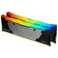 KINGSTON DIMM DDR4 16GB (2x8GB) 4000MT / s KF440C19RB2AK2 / 16 Fury Renegade RGB Black XMP