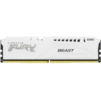 KINGSTON DIMM DDR5 16GB 6800MT/s KF568C34BWE-16 FURY Beast White EXPO