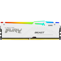 KINGSTON DIMM DDR5 32GB 6400MT / s KF564C32BWA-32 FURY Beast White RGB XMP