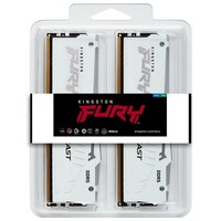 KINGSTON DIMM DDR5 64GB (2x32GB kit) 6400MT/s KF564C32BWAK2-64 FURY Renegade Silver/Black XMP