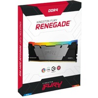 KINGSTON DIMM DDR4 128GB (4x32GB kit) 3600MT/s KF436C18RB2AK4/128 FURY Renegade RGB Black XMP