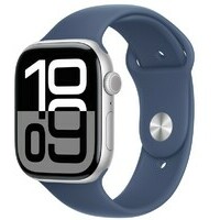 APPLE Watch S10 GPS 42mm Silver Alu Case with Denim Sport Band - S/M mwwa3qv/a