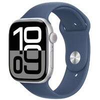 APPLE Watch S10 GPS 42mm Silver Alu Case with Denim Sport Band - M / L mwwc3qv / a