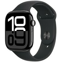 APPLE Watch S10 GPS 46mm Jet Black Alu Case with Black Sport Band - M / L mwwq3qv / a