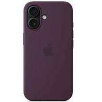 APPLE iPhone 16 Silicone Case with MagSafe Plum myy43zm/a