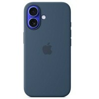 APPLE iPhone 16 Plus Silicone Case with MagSafe Denim myya3zm / a