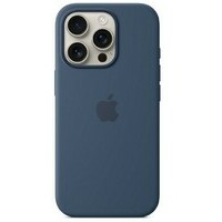 APPLE iPhone 16 Pro Silicone Case with MagSafe Denim myyk3zm / a